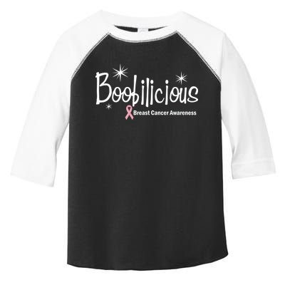 Boobilicious Breast Cancer Awareness Toddler Fine Jersey T-Shirt