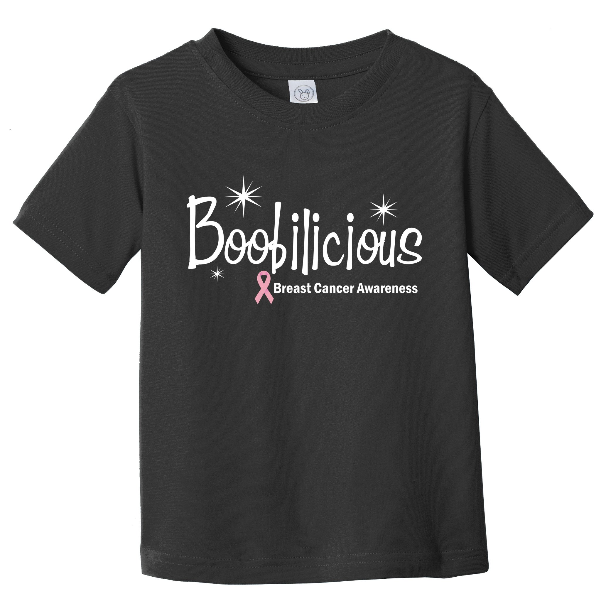 Boobilicious Breast Cancer Awareness Toddler T-Shirt
