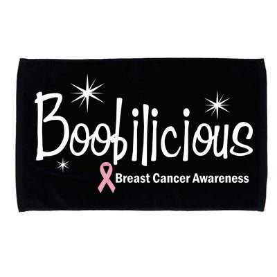 Boobilicious Breast Cancer Awareness Microfiber Hand Towel