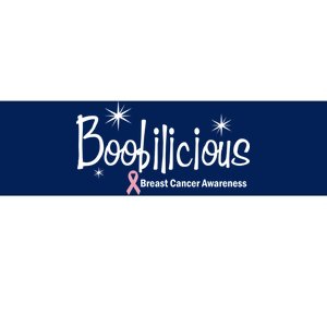 Boobilicious Breast Cancer Awareness Bumper Sticker