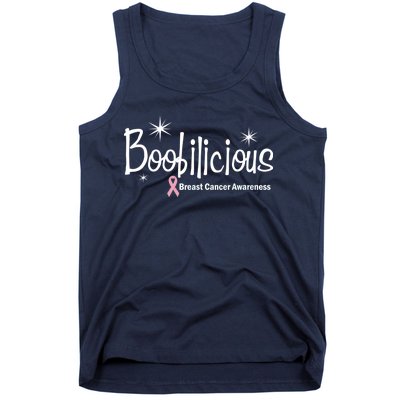 Boobilicious Breast Cancer Awareness Tank Top