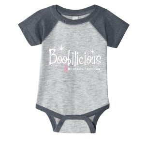 Boobilicious Breast Cancer Awareness Infant Baby Jersey Bodysuit