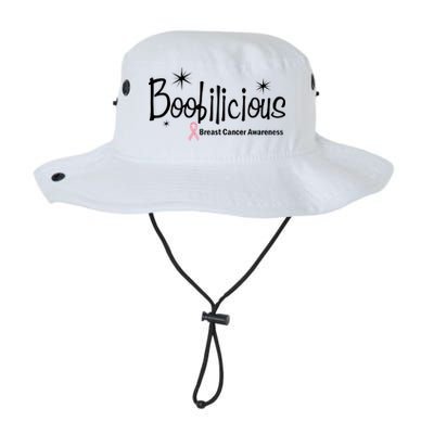 Boobilicious Breast Cancer Awareness Legacy Cool Fit Booney Bucket Hat