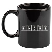 Boobs Breasts Periodic Table 11oz C Handle Ceramic Mug