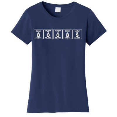 Boobs Breasts Periodic Table Women's T-Shirt