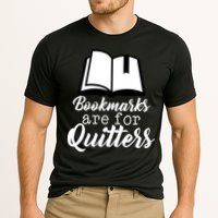 Book Lovers - Bookmarks Are For Quitters Cooling Performance Crew T-Shirt