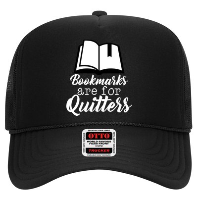 Book Lovers - Bookmarks Are For Quitters Trucker Hat