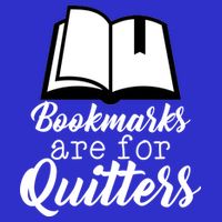 Book Lovers - Bookmarks Are For Quitters Kids T-Shirt