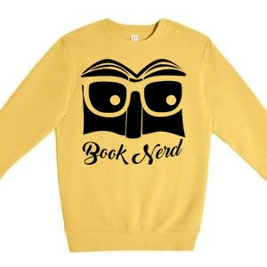 Book Nerd Premium Crewneck Sweatshirt