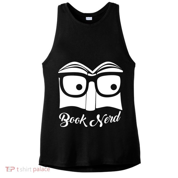 Book Nerd Ladies PosiCharge Tri-Blend Wicking Tank