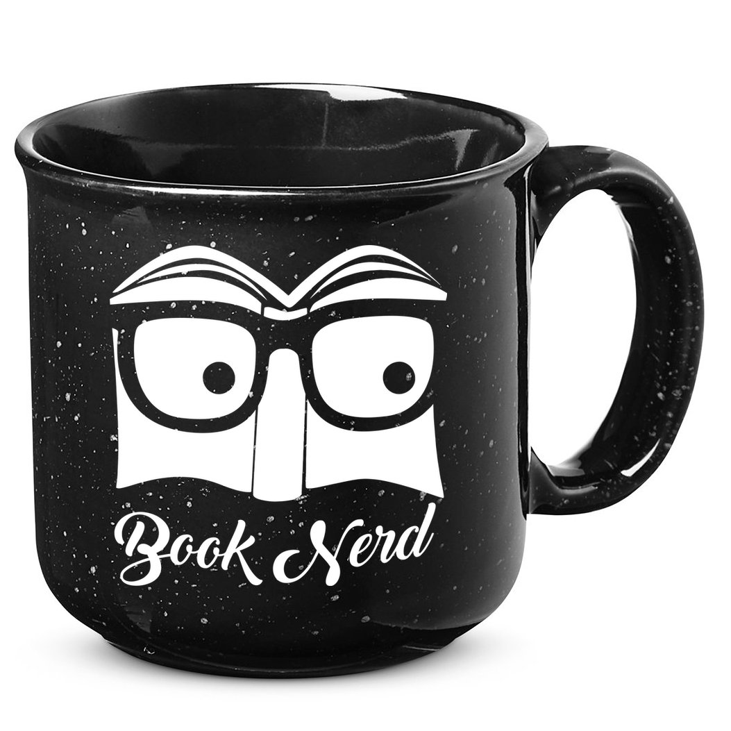 Book Nerd 15oz Campfire Ceramic Mug