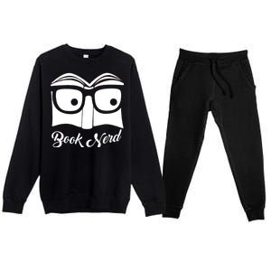 Book Nerd Premium Crewneck Sweatsuit Set