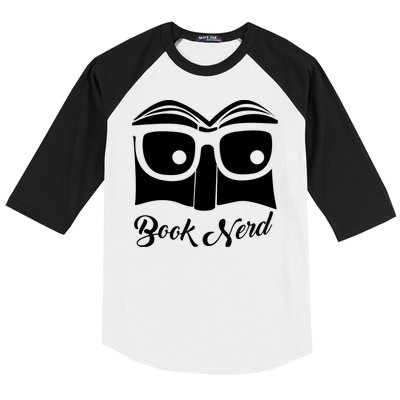 Book Nerd Baseball Sleeve Shirt
