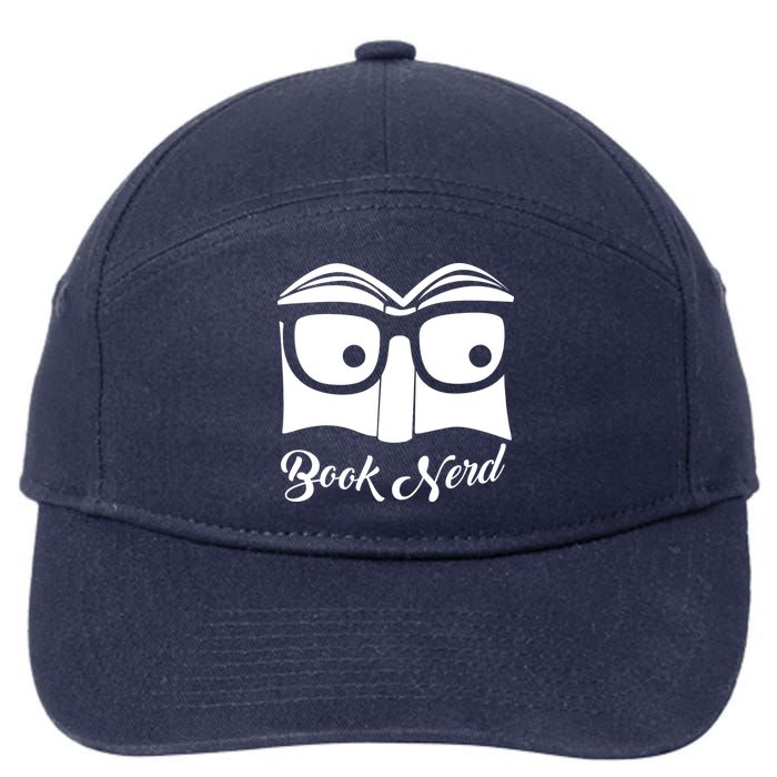 Book Nerd 7-Panel Snapback Hat