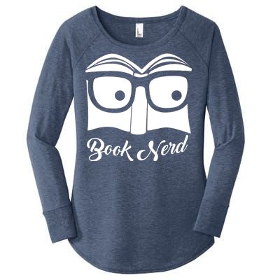 Book Nerd Women's Perfect Tri Tunic Long Sleeve Shirt