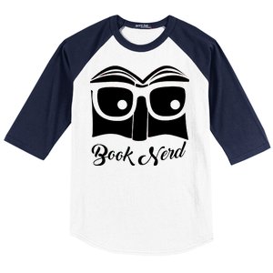 Book Nerd Baseball Sleeve Shirt