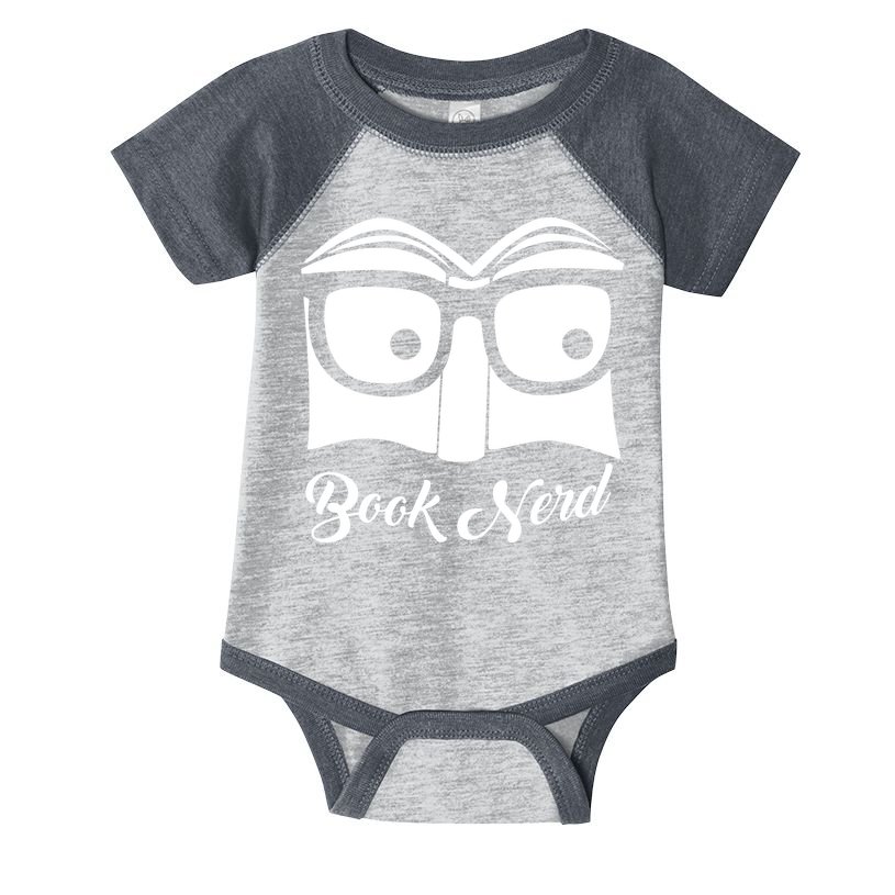 Book Nerd Infant Baby Jersey Bodysuit