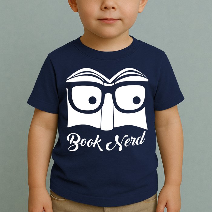 Book Nerd Toddler T-Shirt