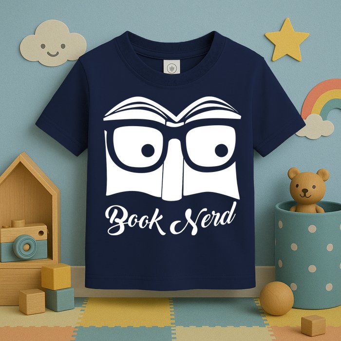 Book Nerd Toddler T-Shirt