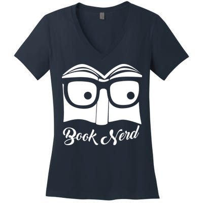 Book Nerd Women's V-Neck T-Shirt