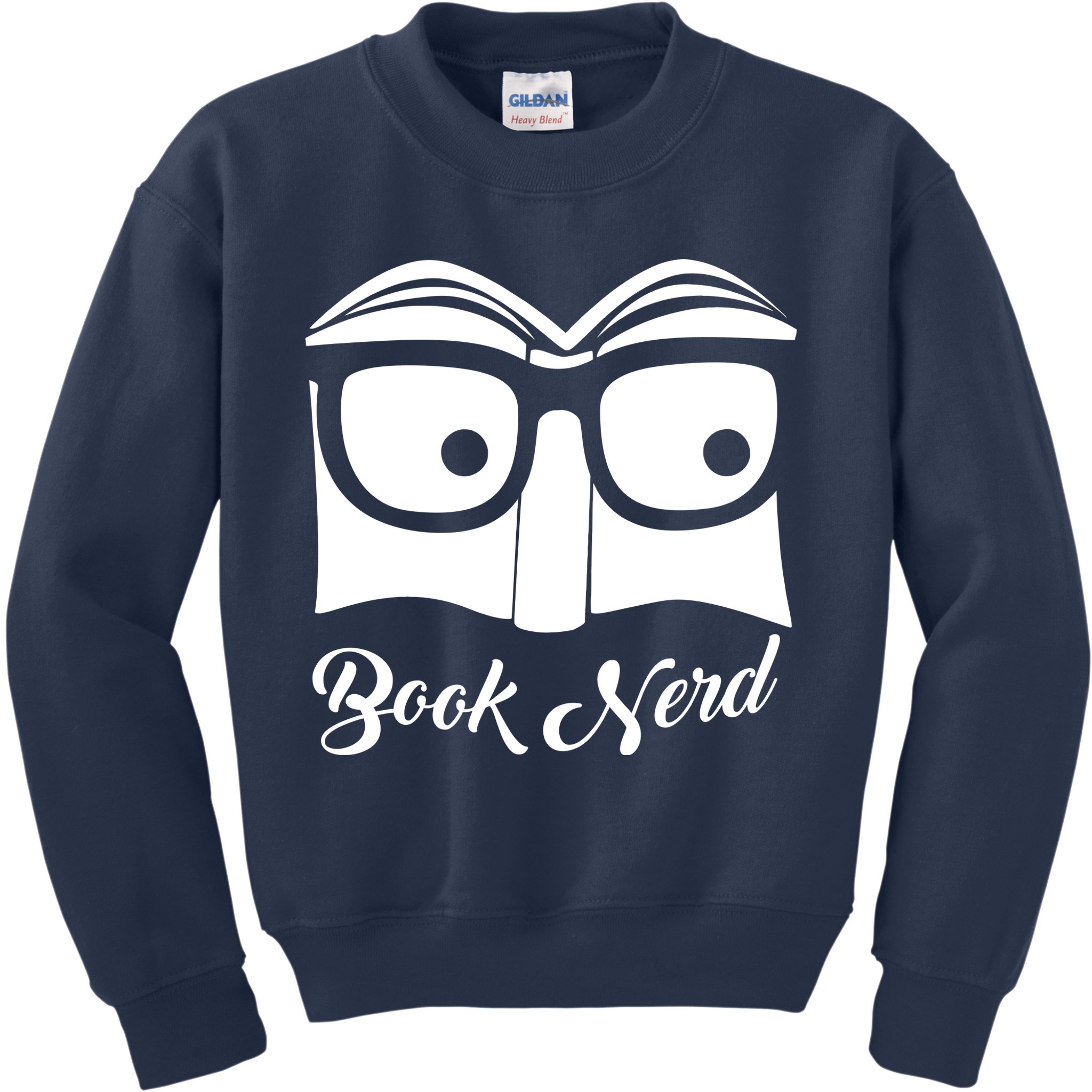 Book Nerd Kids Sweatshirt