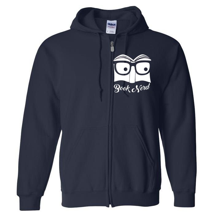 Book Nerd Full Zip Hoodie