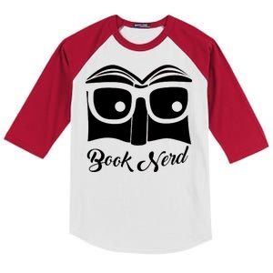 Book Nerd Kids Colorblock Raglan Jersey