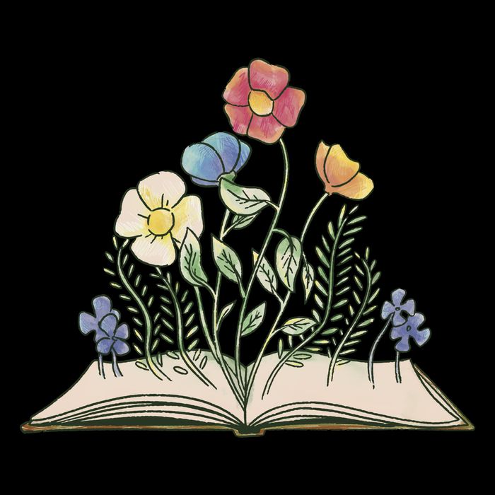 Book With Flowers Cooling Performance Crew T-Shirt
