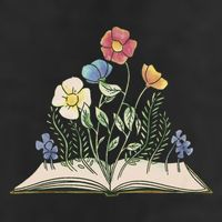 Book With Flowers 11oz C Handle Ceramic Mug