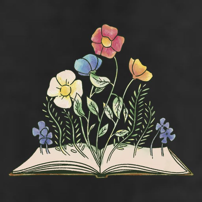Book With Flowers 11oz C Handle Ceramic Mug