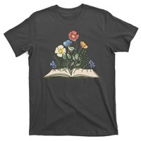 Book With Flowers T-Shirt