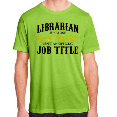 Book Wizard Librarian Adult ChromaSoft Performance T-Shirt