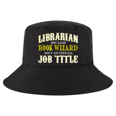 Book Wizard Librarian Cool Comfort Performance Bucket Hat