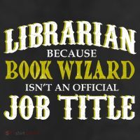 Book Wizard Librarian Garment-Dyed Heavyweight T-Shirt