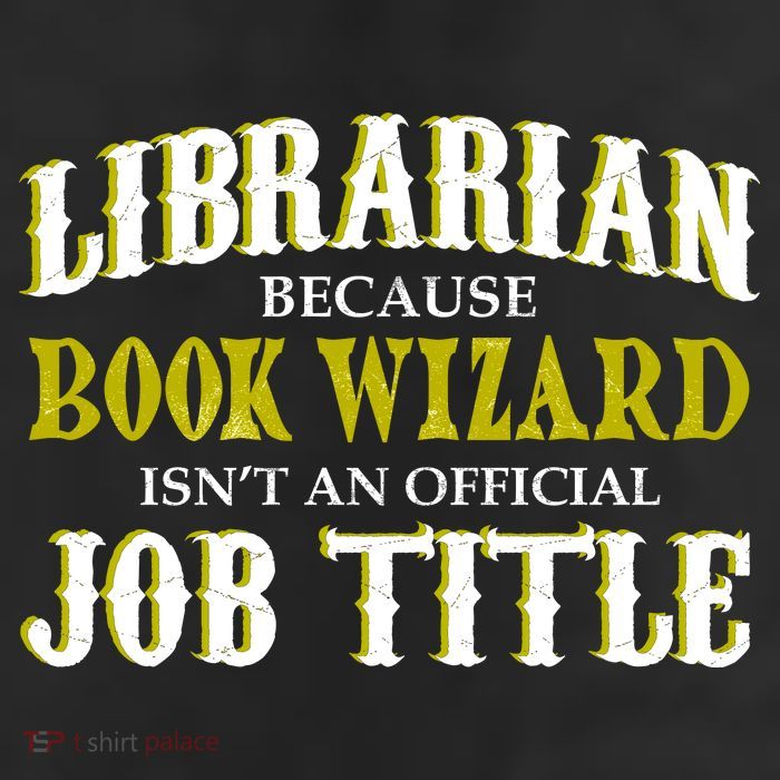 Book Wizard Librarian Garment-Dyed Heavyweight T-Shirt