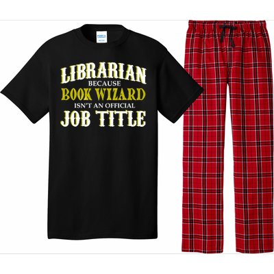 Book Wizard Librarian Pajama Set