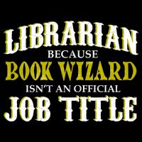 Book Wizard Librarian Cropped Pullover Crew