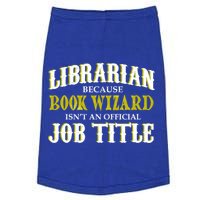 Book Wizard Librarian Doggie Tank