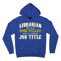 Book Wizard Librarian Hoodie