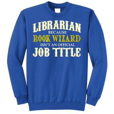 Book Wizard Librarian Sweatshirt