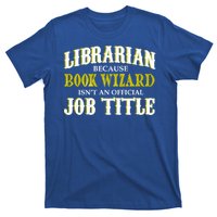 Book Wizard Librarian T-Shirt