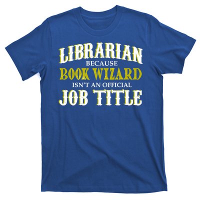 Book Wizard Librarian T-Shirt