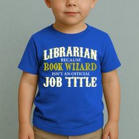 Book Wizard Librarian Toddler T-Shirt