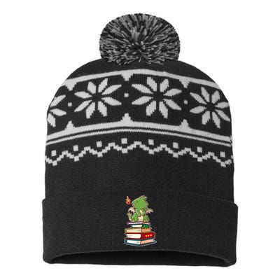 Book-Wrym Kawii Dragon USA-Made Snowflake Beanie