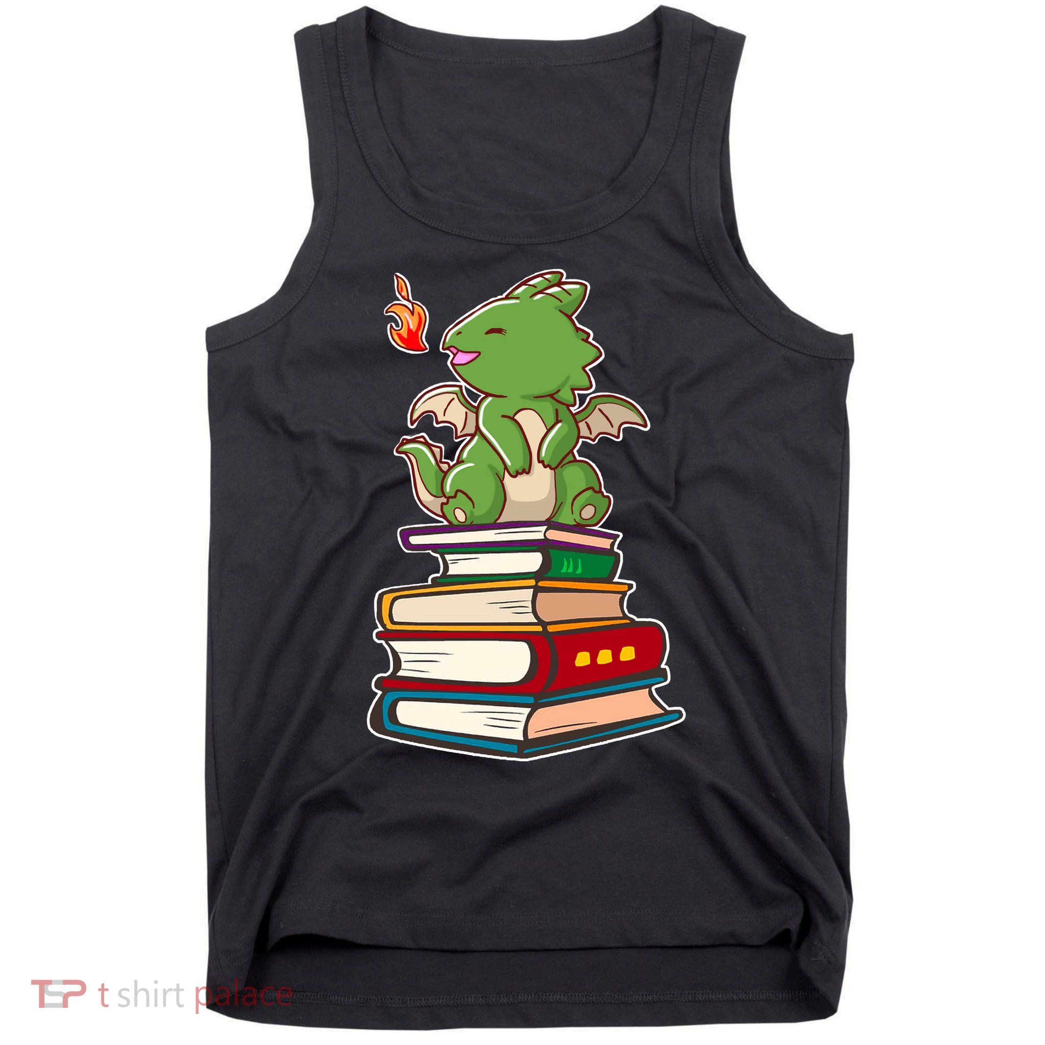 Book-Wrym Kawii Dragon Tank Top
