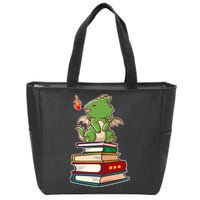 Book-Wrym Kawii Dragon Zip Tote Bag