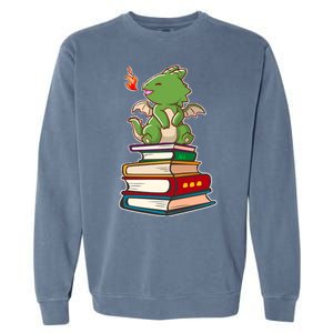 Book-Wrym Kawii Dragon Garment-Dyed Sweatshirt