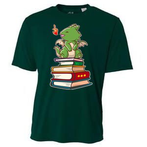 Book-Wrym Kawii Dragon Cooling Performance Crew T-Shirt