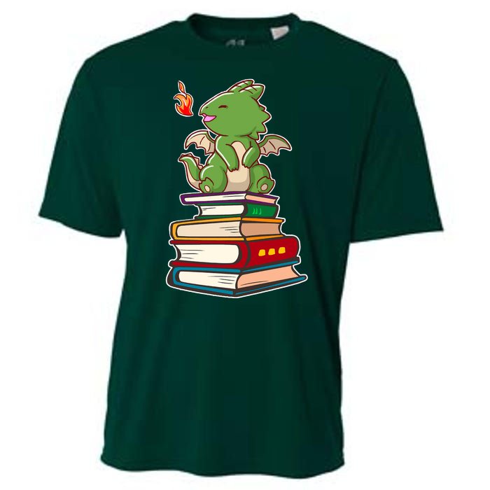 Book-Wrym Kawii Dragon Cooling Performance Crew T-Shirt