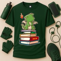 Book-Wrym Kawii Dragon Cooling Performance Crew T-Shirt